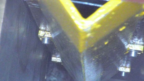 Missing mounting bolt located by CRANEBot