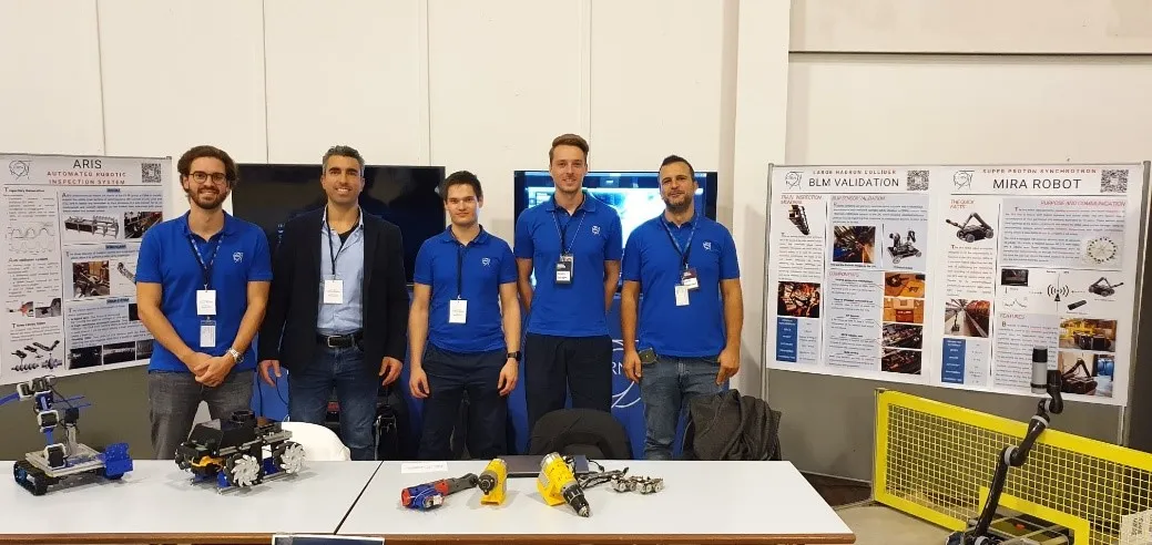 CERN Robotics team (Image: CERN).