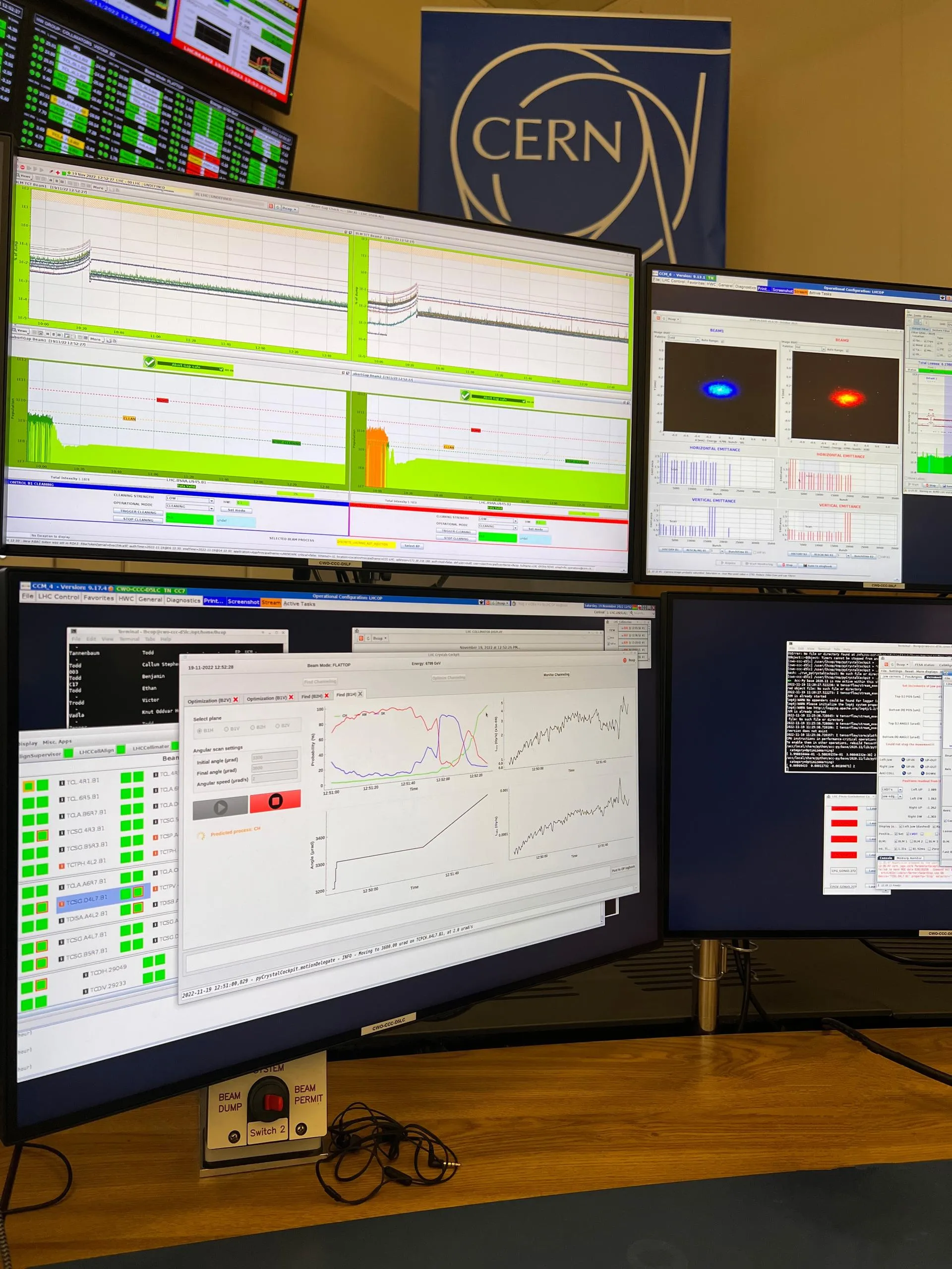 Machine Learning model classifying crystal channeling in operation in CCC