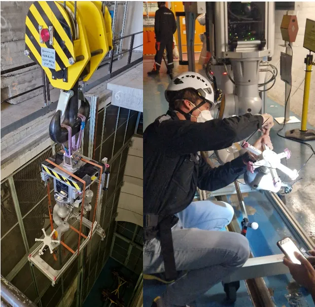Successful Robotic Beryllium Detection in North Area TCC2